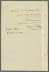 John Brodribb Bergne to Robert Ker Porter
