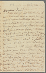 Mary Skinner to Jane Porter, autograph letter signed
