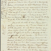 Sir Charles Throckmorton to Jane Porter, autograph letter signed