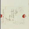 Sir Charles Throckmorton to Jane Porter, autograph letter signed