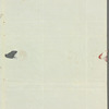 Sir Charles Throckmorton to Jane Porter, autograph letter signed