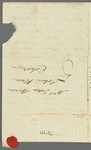H. West to Hannah Maria Theresa Spicer, autograph letter signed