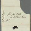George Hamilton Gordon, Lord Aberdeen to Jane Porter, autograph letter signed