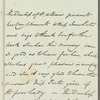 Harriot Mellon, Duchess of St. Albans to Jane Porter, autograph letter third person