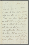 Horatio Walpole, Lord Orford to Robert Ker Porter, autograph letter signed