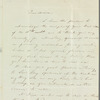 H. L. Meijer to Jane Porter, autograph letter signed