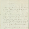 H. L. Meijer to Jane Porter, autograph letter signed