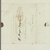 H. L. Meijer to Jane Porter, autograph letter signed