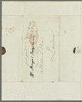 H. L. Meijer to Jane Porter, autograph letter signed