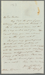 Thomas Longman to Jane Porter, autograph letter signed