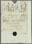 Unidentified sender to Jane Porter, letter cover (empty)