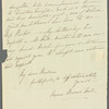Anna Maria Hall to Jane Porter, autograph letter signed