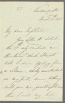 Sophia Sidney, Baroness De L'Isle and Dudley to Jane Porter, autograph letter signed