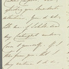 Sophia Sidney, Baroness De L'Isle and Dudley to Jane Porter, autograph letter signed