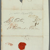 William Beatty to Jane Porter, autograph letter third person