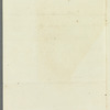 Sir Peter Laurie to Jane Porter, autograph letter signed