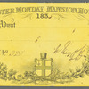 Sir Peter Laurie to Jane Porter, autograph letter signed