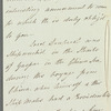 William Pitt Amherst, Lord Amherst to Jane Porter, autograph letter third person