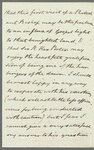 Nicholas Vansittart to Jane Porter, autograph letter signed