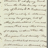 Nicholas Vansittart to Jane Porter, autograph letter signed