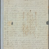 Elizabeth Morgan to Jane Porter, autograph letter signed