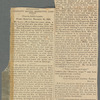 Newspaper clipping of letter from Lord Byron to John Sheppard