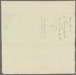 P. to unidentified recipient, autograph letter signed (incomplete)