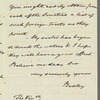 Nicholas Vansittart to Charles Goddard, autograph letter signed