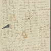 John Wilson to Jane Porter, autograph letter signed