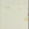 Charles William Doyle to Jane Porter, autograph letter signed