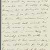 William Hannah to Jane Porter, autograph letter signed