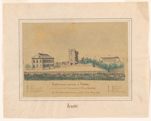 Etablissesment provisoire à Nauvoo