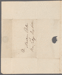 [M. A.? Down] to Mrs. Porter, autograph letter signed