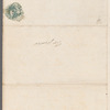 Mary Taylor to William Ogilvie Porter, autograph letter signed