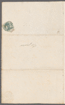 Mary Taylor to William Ogilvie Porter, autograph letter signed