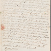 Elizabeth James to William Ogilvie Porter, autograph letter signed