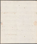 Elizabeth James to William Ogilvie Porter, autograph letter signed
