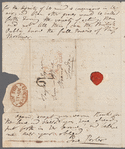 Jane Porter to John Taylor, autograph letter signed