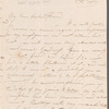 [J.? Douglas] to "my dear valued friend," autograph letter signed