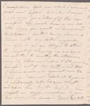 [J.? Douglas] to "my dear valued friend," autograph letter signed