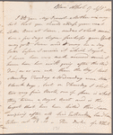 John Delavel Carpenter, Lord Tyrconnel to Elizabeth Carpenter, autograph letter signed