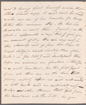 John Delavel Carpenter, Lord Tyrconnel to Elizabeth Carpenter, autograph letter signed