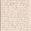 John Delavel Carpenter, Lord Tyrconnel to Elizabeth Carpenter, autograph letter signed