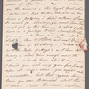 John Delavel Carpenter, Lord Tyrconnel to Elizabeth Carpenter, autograph letter signed
