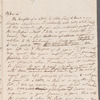 Jane Porter to "My dear sir!," autograph letter (draft; incomplete)
