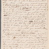 Jane Porter to "My dear sir!," autograph letter (draft; incomplete)