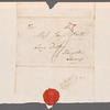 Henry Harris to Jane Porter, letter cover (empty)