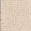 Anne Plumptre to Miss Porter, autograph letter signed