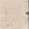 Anne Plumptre to Miss Porter, autograph letter signed