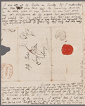 Anne Plumptre to Miss Porter, autograph letter signed